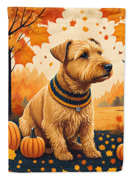 Lakeland Terrier Fall House Flag