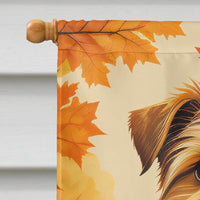 Norfolk Terrier Fall House Flag