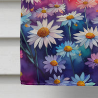 Asters in Color House Flag