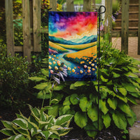 Buttercups in Color Garden Flag