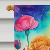 Carnations in Color House Flag