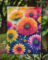 Chrysanthemums in Color Garden Flag
