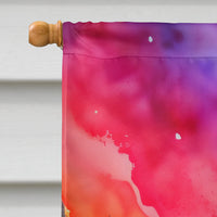 Dusty Miller in Color House Flag