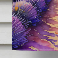 English Lavender in Color House Flag