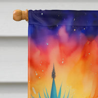 Eryngium in Color House Flag