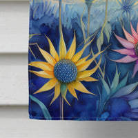 Eryngium in Color House Flag