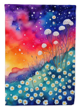 Gypsophila in Color House Flag
