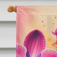 Orchids in Color House Flag