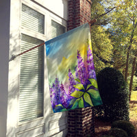Idaho Syringa in Watercolor House Flag