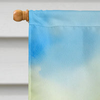 Idaho Syringa in Watercolor House Flag