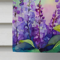 Idaho Syringa in Watercolor House Flag