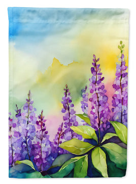 Idaho Syringa in Watercolor House Flag