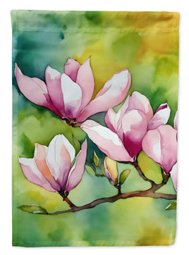 Mississippi Magnolia in Watercolor House Flag