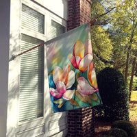 Mississippi Magnolia in Watercolor House Flag