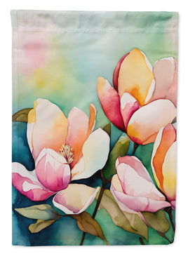 Mississippi Magnolia in Watercolor House Flag