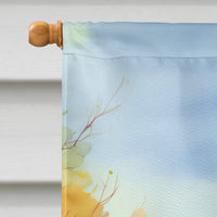 North Carolina Dogwoods in Watercolor House Flag