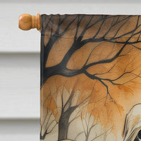 Mummies Spooky Halloween House Flag