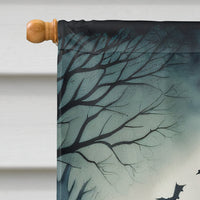 Mariachi Skeleton Band Spooky Halloween House Flag