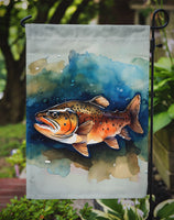 Brown Trout Garden Flag