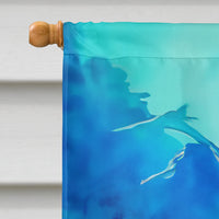 Loggerhead Sea Turtle House Flag