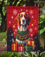 Brittany Spaniel Holiday Christmas Garden Flag