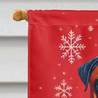 Bullmastiff Holiday Christmas House Flag