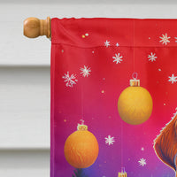 Chesapeake Bay Retriever Holiday Christmas House Flag