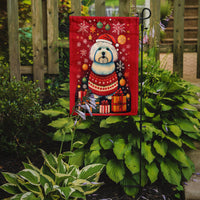 Coton De Tulear Holiday Christmas Garden Flag