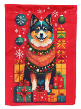 Finnish Lapphund Holiday Christmas House Flag