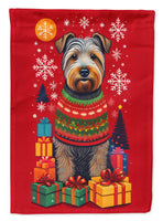 Glen of Imaal Terrier Holiday Christmas House Flag