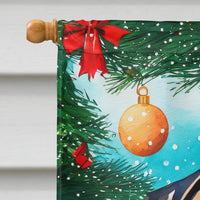 Cane Corso Christmas House Flag