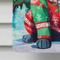 Cane Corso Christmas House Flag