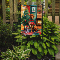 Chesapeake Bay Retriever Christmas Garden Flag