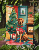 Chesapeake Bay Retriever Christmas Garden Flag
