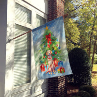 Chesapeake Bay Retriever Christmas House Flag