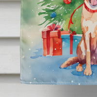 Chesapeake Bay Retriever Christmas House Flag