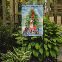 Chesapeake Bay Retriever Christmas Garden Flag