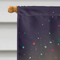 Dalmatian Christmas House Flag