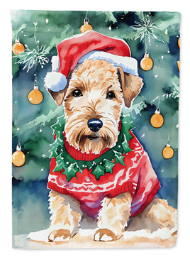 Lakeland Terrier Christmas House Flag