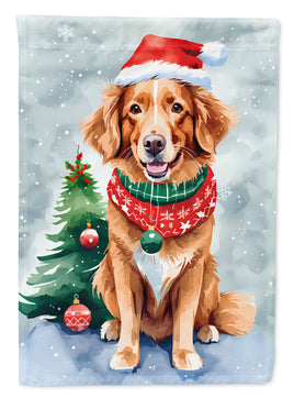 Nova Scotia Duck Toller Christmas House Flag