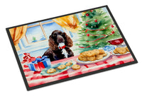 American Water Spaniel Christmas Cookies Doormat