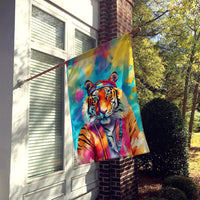 Hippie Animal Bengal Tiger House Flag