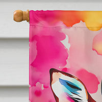 Hippie Animal Deer House Flag