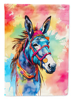 Hippie Animal Donkey House Flag