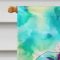 Hippie Animal Elephant House Flag