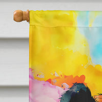 Hippie Animal Panda House Flag