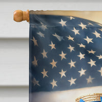 All American Bull Terrier House Flag
