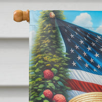 All American Saint Bernard House Flag