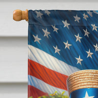 All American Westie House Flag