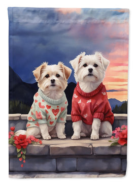 Maltese Two Hearts House Flag